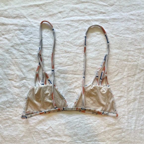Acacia Santorini Bikini Top in Ziggy | Size Small - Picture 2 of 4
